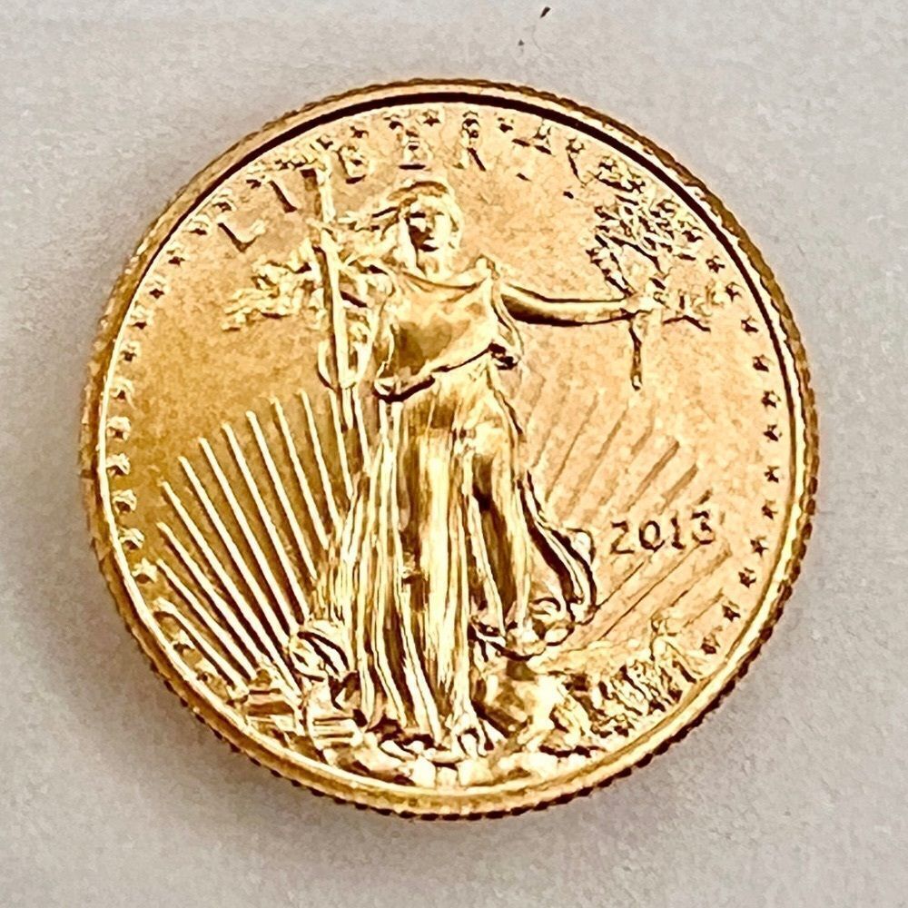 22k 1/10th Oz American Eagle Coin